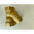 Hochwertiger Messingfilter-Gewindefilter GL11H Y-förmiger Filter für HVAC